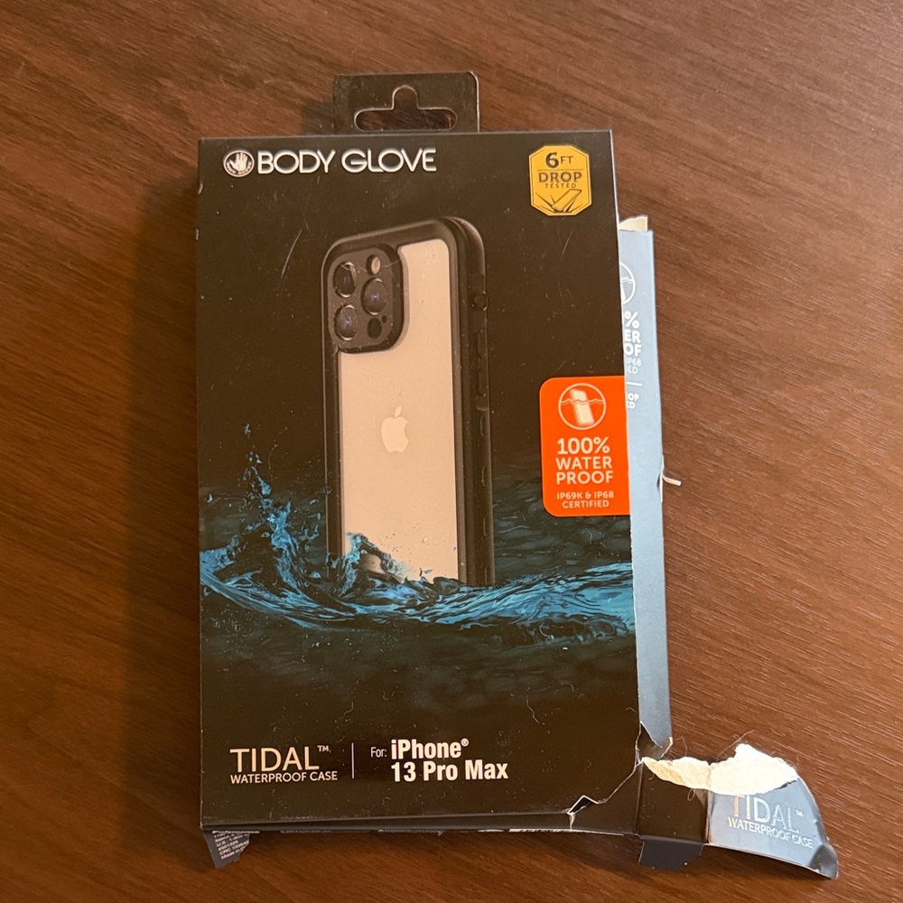 Body Glove Tidal Waterproof Case for iPhone 13 Pro Max - Black